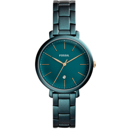 Horlogeband Fossil ES4409 Roestvrij staal (RVS) Groen 14mm